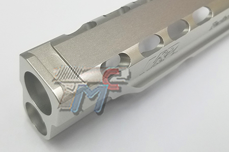 Guarder Aluminum CNC Slide for MARUI M&P9L (Performance Center / Silver) - Click Image to Close